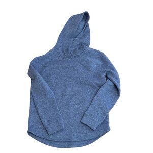 Eddie Bauer Blue Fleece Hoodie Women’s XS Cozy Pullover